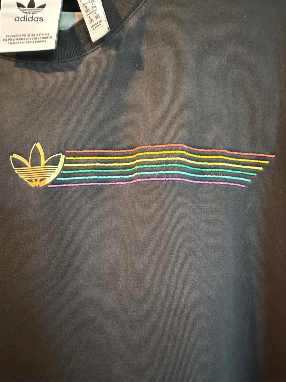 adidas Originals Pride Linear Short Sleeve T-Shirt
